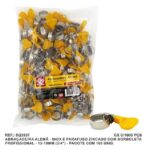 ABRAC. ROSCA S.F (1/2'' A 3/4'') 13 A 19 C/ 100 UN ( 14MM ) C/ BORBOLETA - SQ