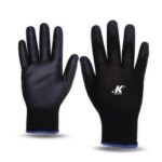 LUVA PU PRETA T. 10 (EG) - KALIPSO