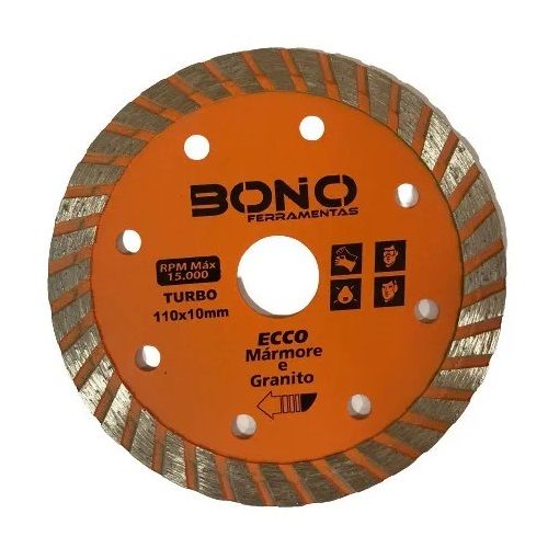 DISCO DIAMANTADO TURBO 4.1/2"** - BONO