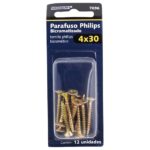 ENC. PARAF PHILIPS BICROM. 4,0 X 30 C/12 - BRASF