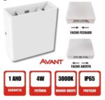 ARANDELA LED ELEGANCE VERSATI IP65-BR-AM3000K-4W