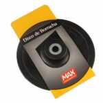 DISCO BORRACHA P/ LIXAR 7'' FLEXIVEL - MAX