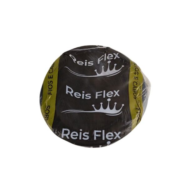 CABO FLEXIVEL ROLO C/ 100M 1,5MM - REI FLEX Preto