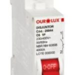 DISJUNTOR UNIP 10A - OUROLUX