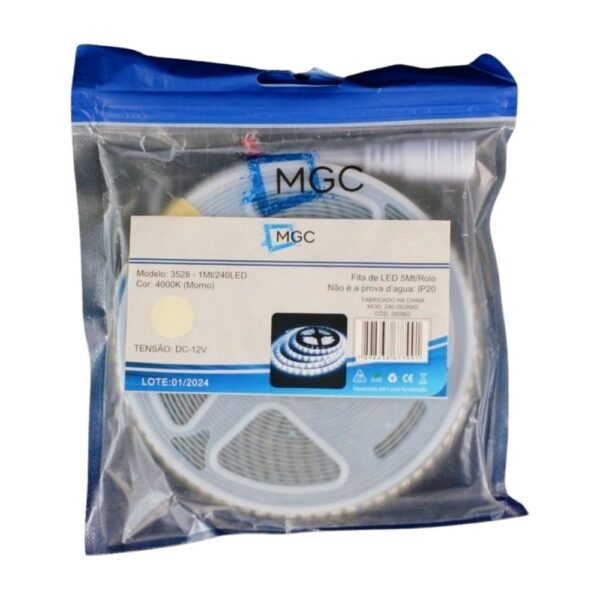 FITA 240 LED 5M 12V 20W 4000K - MEGA ACE