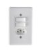 ILUMI - CJ 2 INTER SIMPLES 6A C/ TOMADA 2P+T 20A 250V~ STYLUS