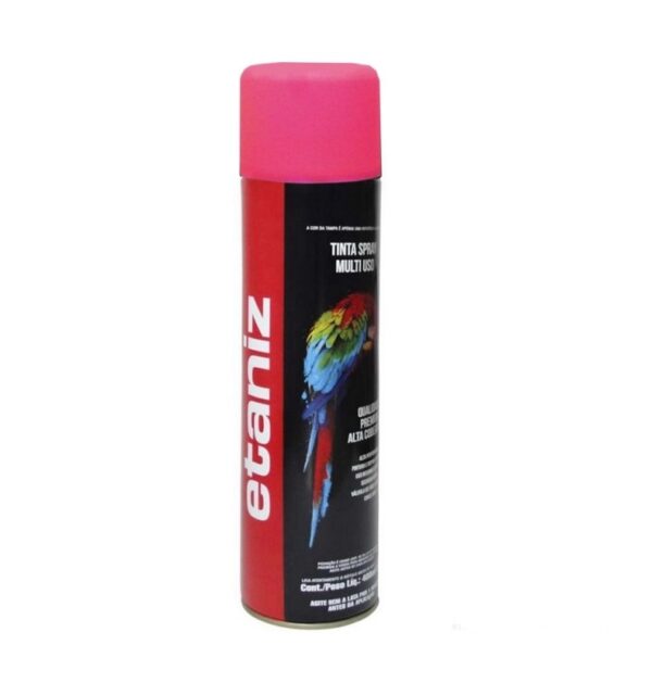 TINTA SPRAY ETANIZ LUMINOSA 400ML - PINK