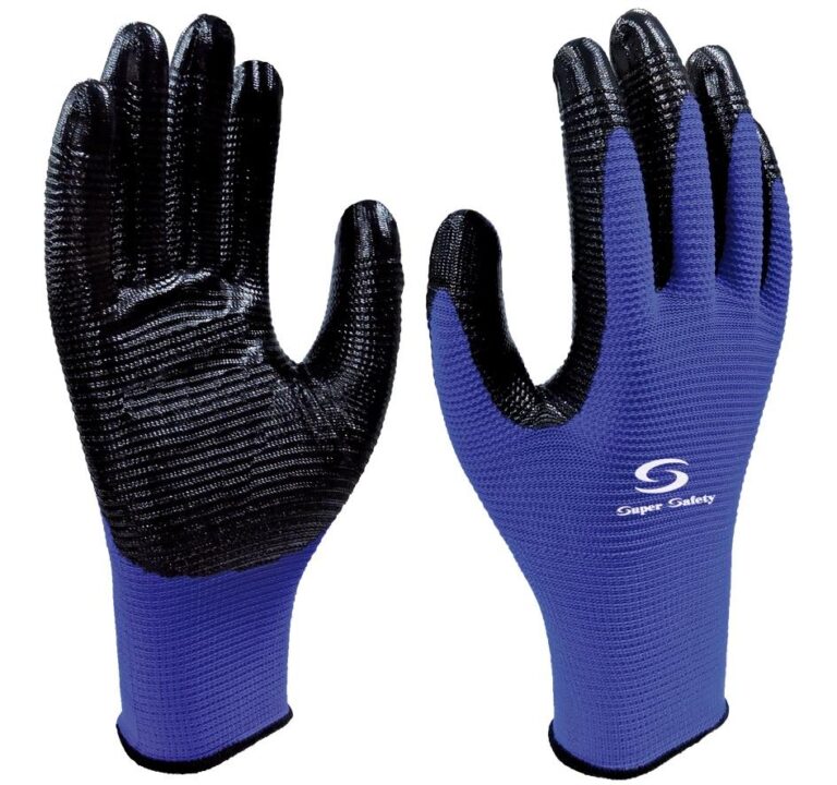 LUVA NITRIL WAVE AZUL T. 10 (EG) - SUPER SAFETY