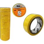 FITA ISOLANTE 19 MM X 5 M AMARELA - BF