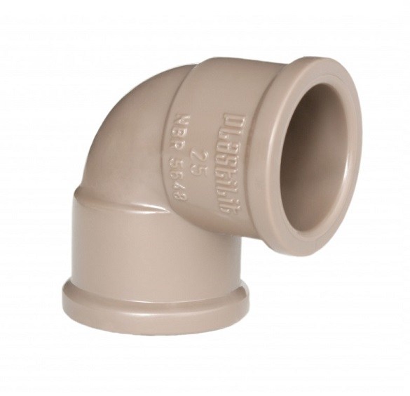 PLAST. - JOELHO 90º SOLDAVEL 40MM