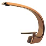 TORNEIRA MONOCOMANDO CURVA ROSE MISTURADOR