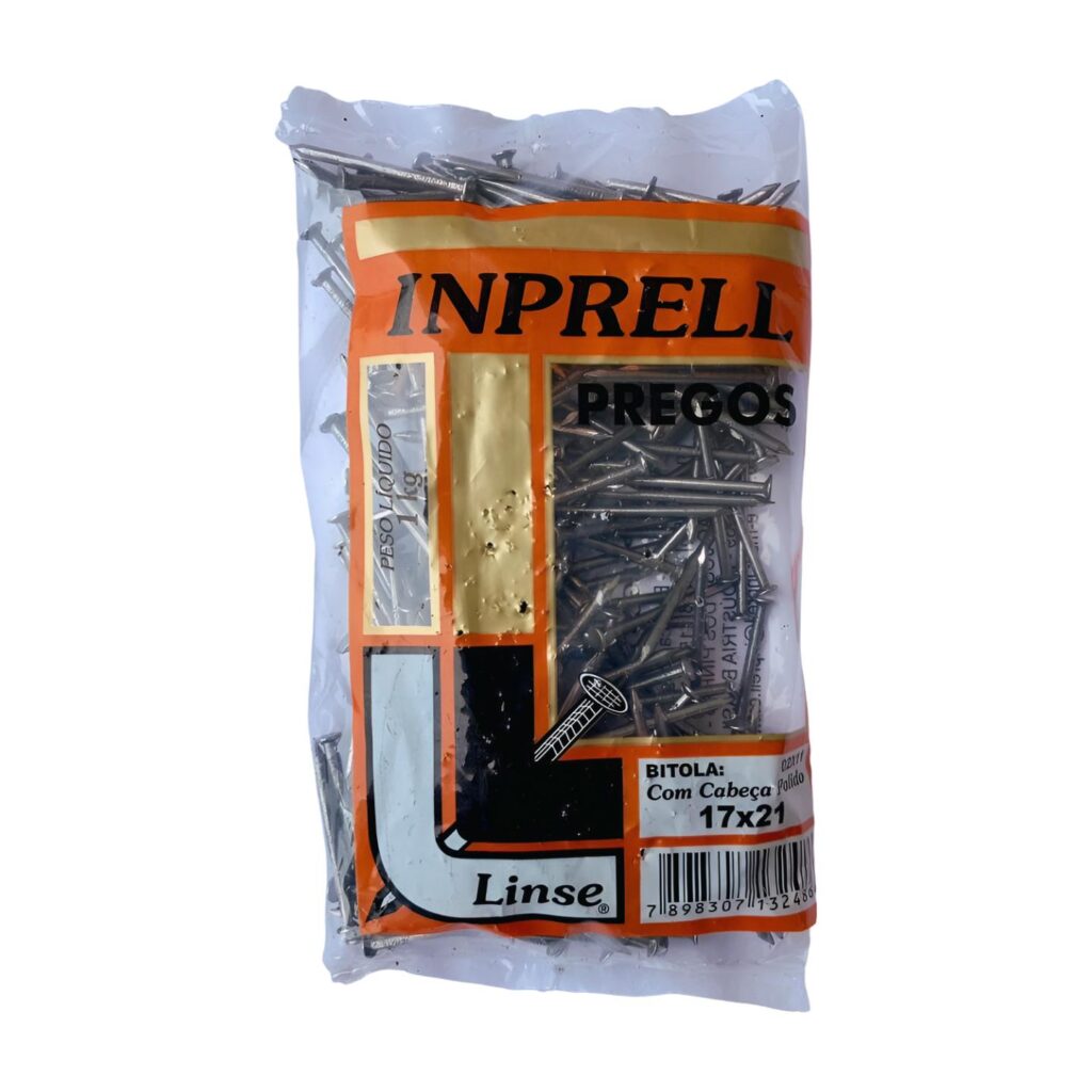 PREGO C/ CABEÇA 1KG 17X21 - INPRELL