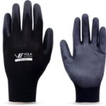 LUVA PU PRETA T. 10 (EG) - VOLK