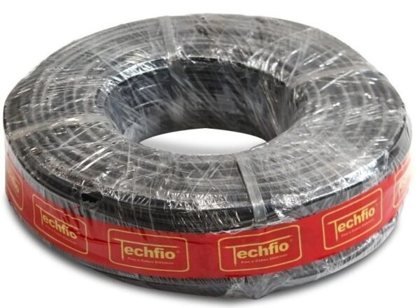 CABO PP ROLO C/ 100 M 3 X 4,0 MM - TECHFIO