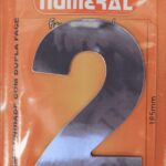 NUMERO GRANDE ACM ESPELHADO 2 - NUMERAL