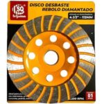 REBOLO DIAMANTADO TURBO 115MM X 22.23MM - SQ