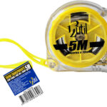 TRENA ACRILICO TRANSPARENTE 5 M X 19 MM C/ TRAVA - 123 UTIL