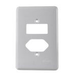 ILUMI - PLACA 4X2 INTER C/ TOMADA STYLUS