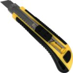 ESTILETE EMBORRACHADO 18MM C/ 5 LAMINAS - MIRAC