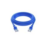 CABO DE REDE CAT5E COM PLUG 15M AZUL - TECHNA