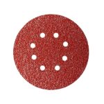 DISCO LIXA SECO VELCRO C/ FURO 225MM G. 80 - MIRAC