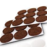 ADESIVO FELTRO EVA REDONDO C/ 18 UN - 123 UTIL