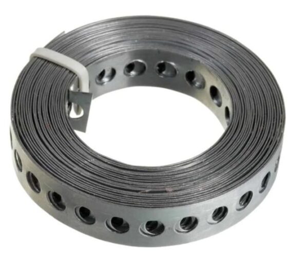 FITA DE ACO PERFURADA 17MM X 10M