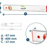 NIVEL ALUMINIO 24'' (60CM) - SPARTA