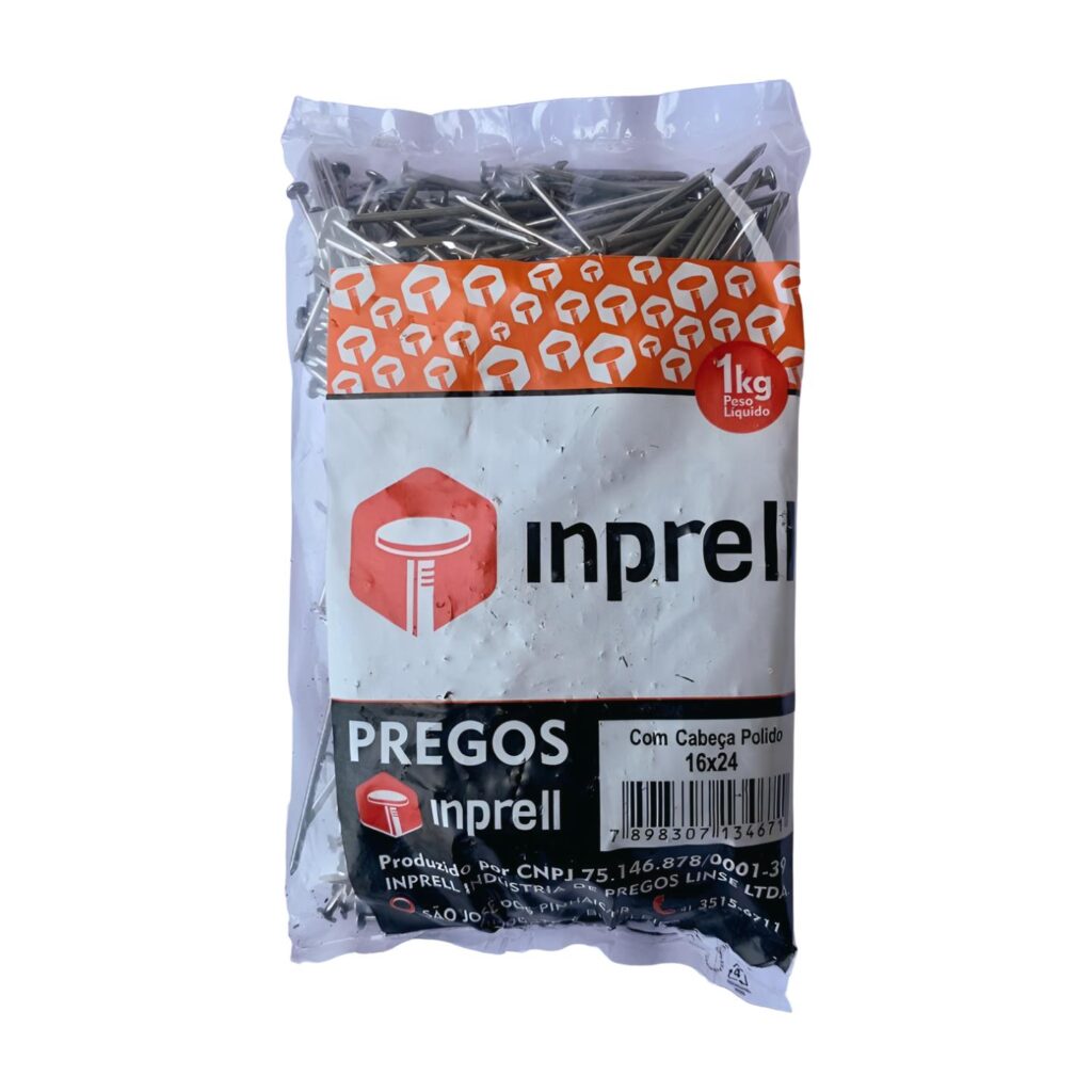 PREGO C/ CABEÇA 1KG 16X24 - INPRELL