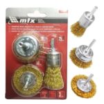 JG. ESCOVAS ACO CIRCULARES C/ 3 PC - MTX