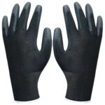 LUVA PU PRETA T. 8 (M) - PLASTCOR