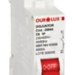 DISJUNTOR UNIP 100A - OUROLUX
