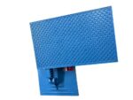DESEMPENADEIRA ESTRIADA PROFISSIONAL AZUL 20 X 32CM - RF MAX