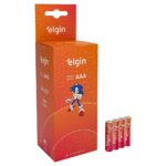 PILHA AAA ZINCO-CARVAO CX C/ 40 PC - ELGIN