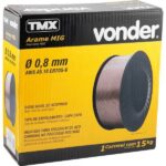 ARAME MIG 0,8MM CARRETEL 15KG - VONDER