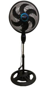 VENTILADOR COLUNA PRETO TURBO 6 PAS 47CM - 127V - TYF