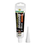 SILICONE ALTA TEMPERATURA PRETO 50G - BRASCOLA