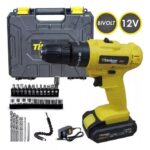 PARAFUSADEIRA A BATERIA EXCLUSIVE 12V IMPACTO C/ 34 PC - TITANIUM