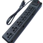 FILTRO DE LINHA MODELO ANTIGO 5 SAIDAS C/ FUSIVEL