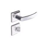 FECHADURA INOX PREMIUM BANHEIRO QUADRATTA ROSETA 2800/81 - ALIANCA