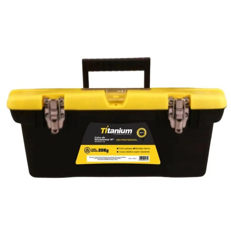 CAIXA DE FERRAMENTAS 19" 20KG - TITANIUM