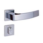 FECHADURA INOX PREMIUM EXTERNA QUADRATTA ROSETA 2600/81 - ALIANCA