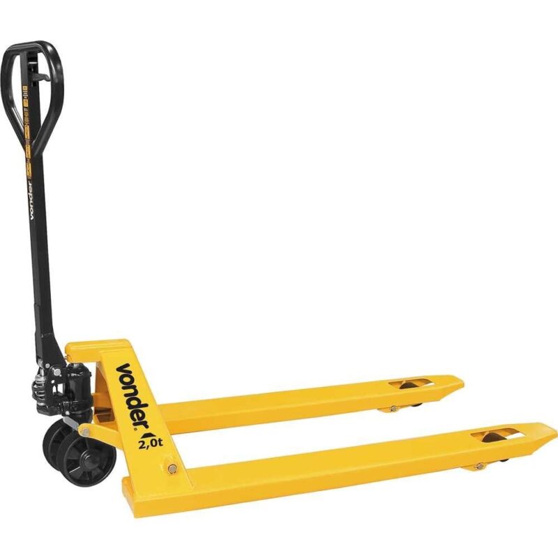 Paleteira hidráulica, 2 toneladas 1.150mm x 685mm, roda simples nylon, PSN 206, VONDER