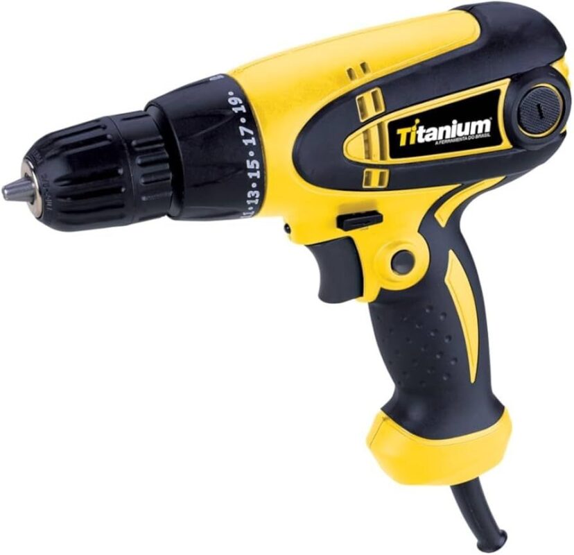 PARAFUSADEIRA FURADEIRA 300W 3/8" 127V - TITANIUM