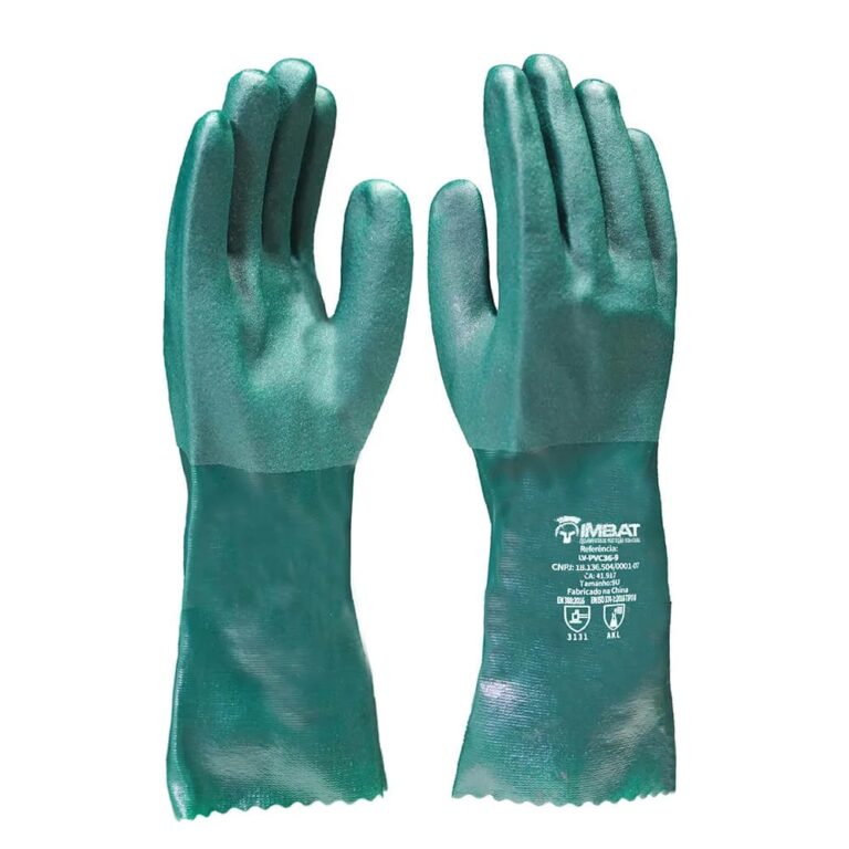 LUVA PVC VERDE 46 CM T.10 (EG) - IMBAT