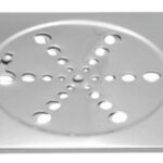 GRELHA INOX QUADRADA 15CM X 15CM C/ FECHO CROMADA - ULTRA METAIS