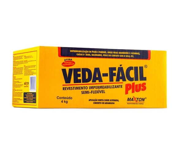 VEDA FACIL PLUS CAIXA 4KG - MAXTON