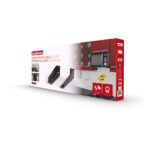 SUPORTE UNIVERSAL FORNO MICROONDAS PRETO - BRASFORMA