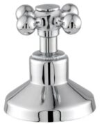 ACABAMENTO COMPLETO ESTRIA DECA C33 ZAMACK CROMADO