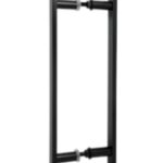 PUXADOR BARRA CHATA BLACK 80CM - ULTRA METAIS